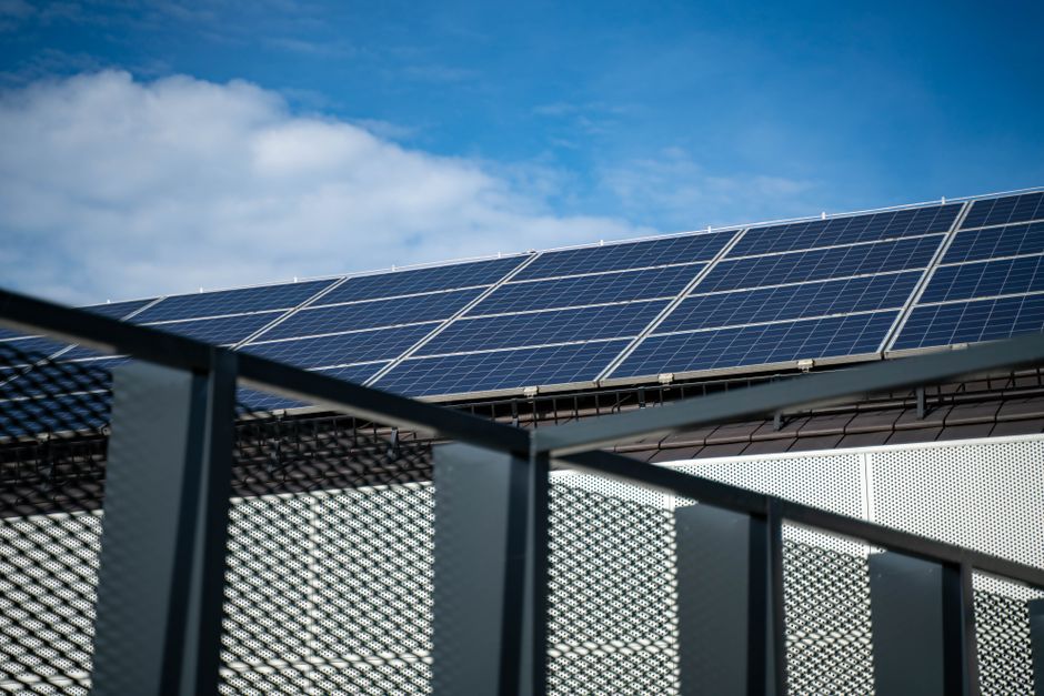 paneles solares industriales