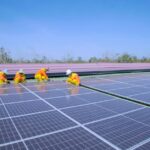solar panel installation
