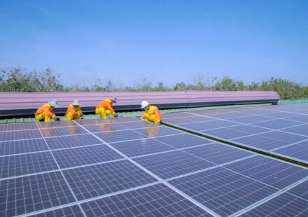 solar panel installation