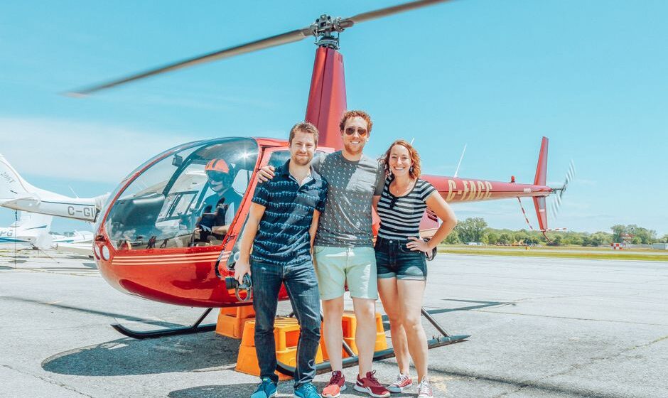 tour en helicóptero